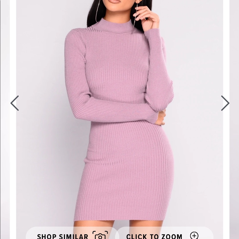 NWOT Fashion nova borrow love knit dress